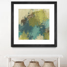 Blue Monday II by June Erica Vess on GIANT ART - green abstract