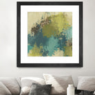 Blue Monday II by June Erica Vess on GIANT ART - green abstract