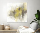 Saffron Abstract I by June Erica Vess on GIANT ART - yellow abstract abstract