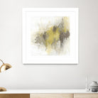Saffron Abstract I by June Erica Vess on GIANT ART - yellow abstract abstract