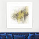 Saffron Abstract I by June Erica Vess on GIANT ART - yellow abstract abstract