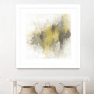 Saffron Abstract I by June Erica Vess on GIANT ART - yellow abstract abstract