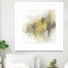 Saffron Abstract I by June Erica Vess on GIANT ART - yellow abstract abstract