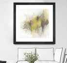 Saffron Abstract I by June Erica Vess on GIANT ART - yellow abstract abstract