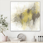 Saffron Abstract I by June Erica Vess on GIANT ART - yellow abstract abstract