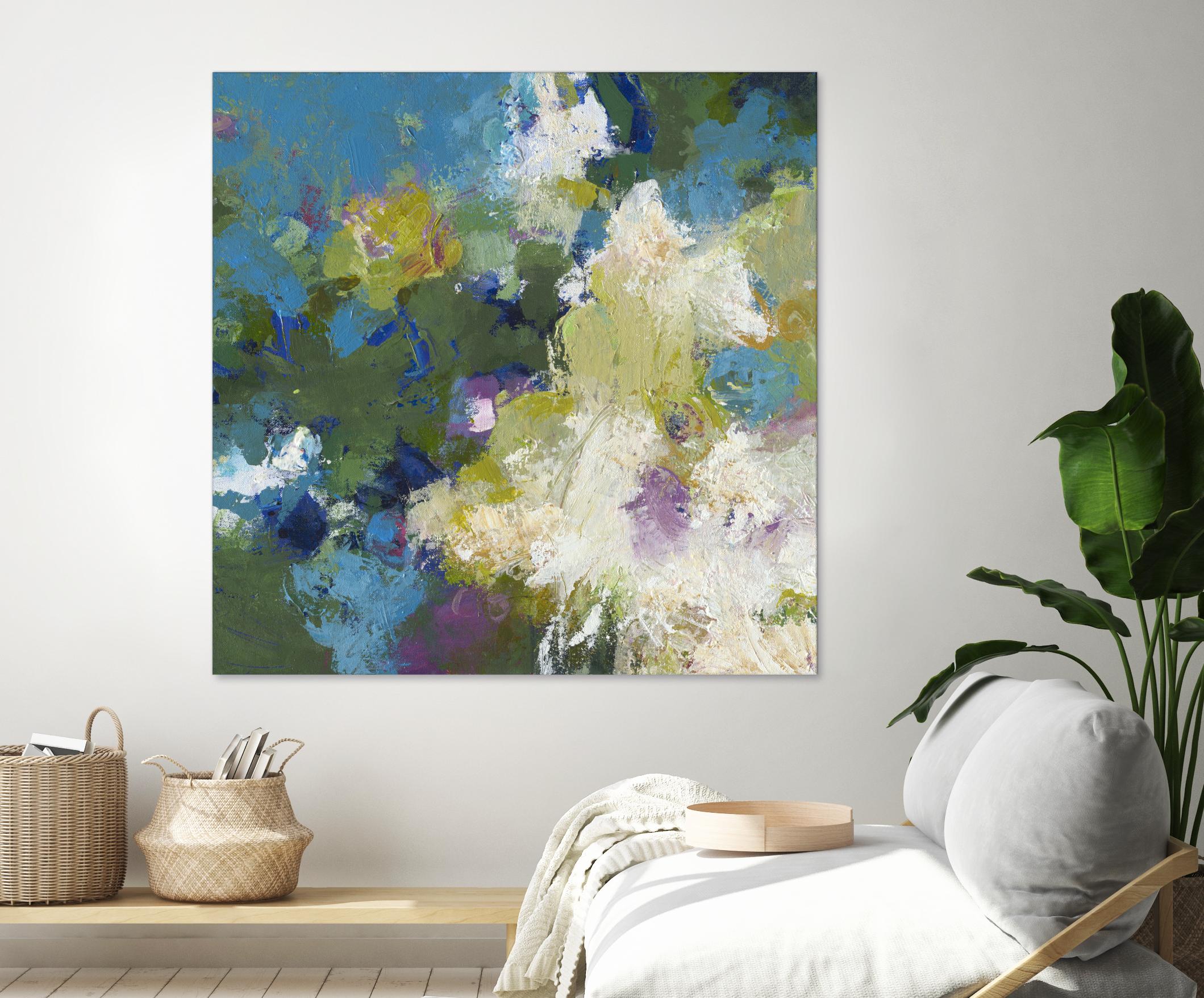 Growing Season by Janet Bothne on GIANT ART - green abstract