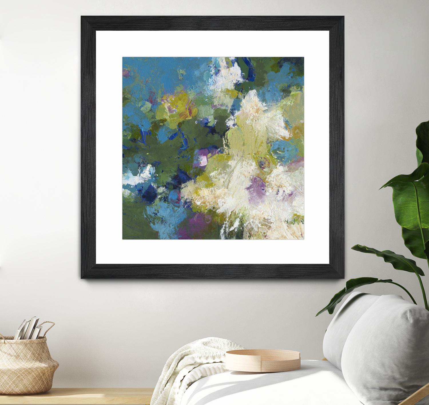 Growing Season by Janet Bothne on GIANT ART - green abstract