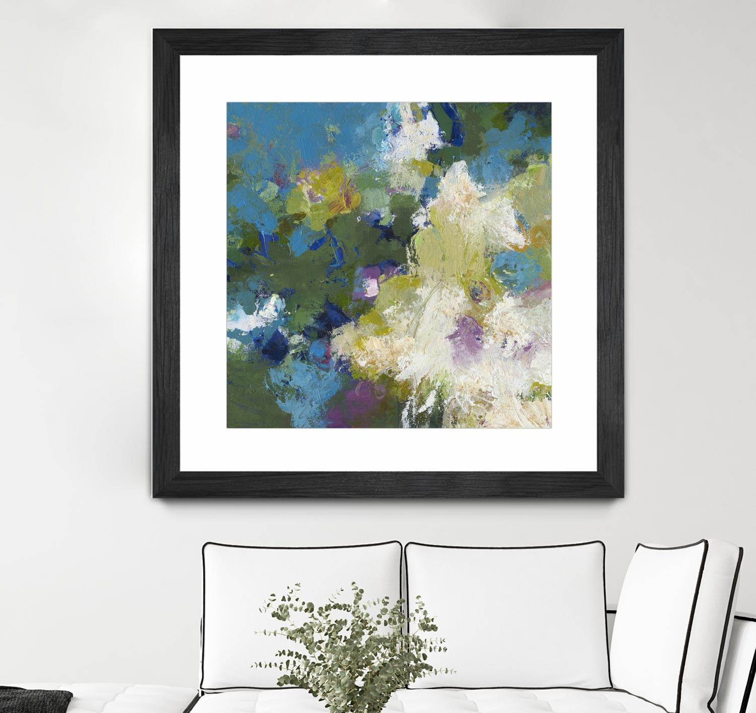 Growing Season by Janet Bothne on GIANT ART - green abstract