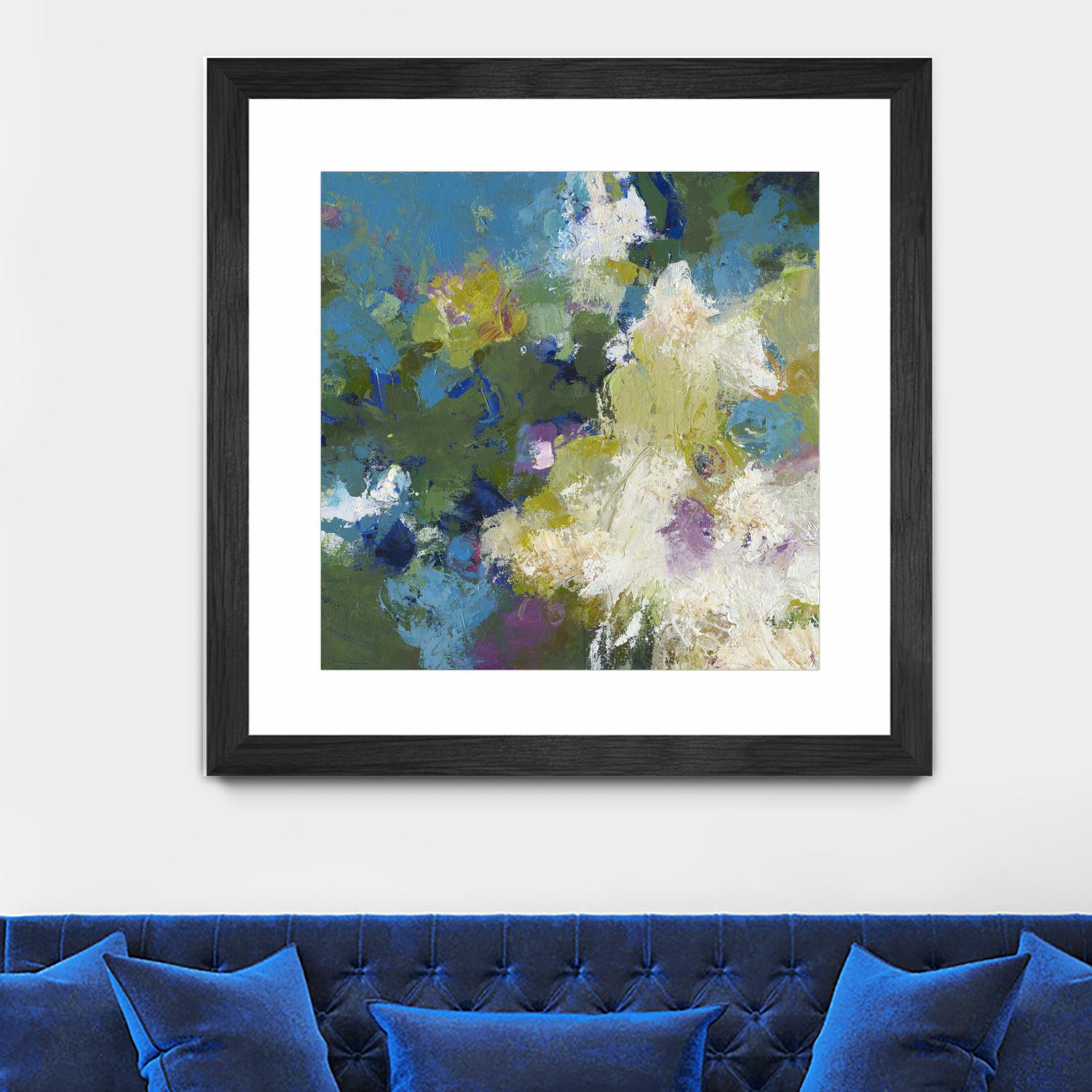 Growing Season by Janet Bothne on GIANT ART - green abstract