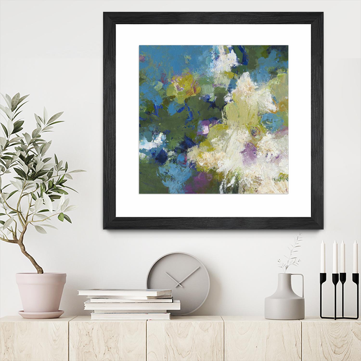 Growing Season by Janet Bothne on GIANT ART - green abstract