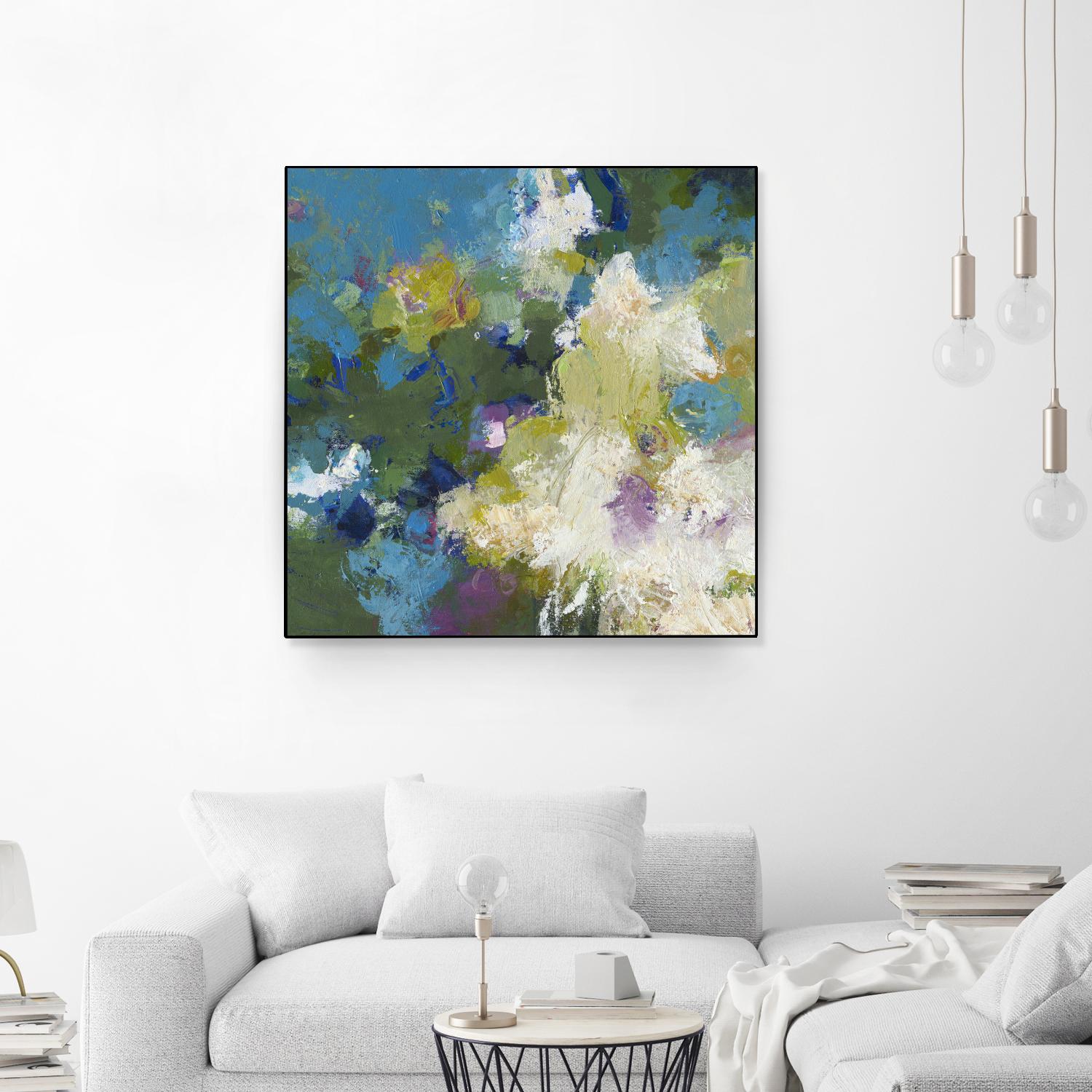 Growing Season by Janet Bothne on GIANT ART - green abstract