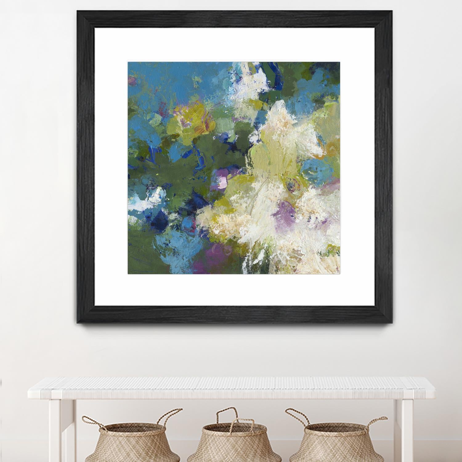 Growing Season by Janet Bothne on GIANT ART - green abstract