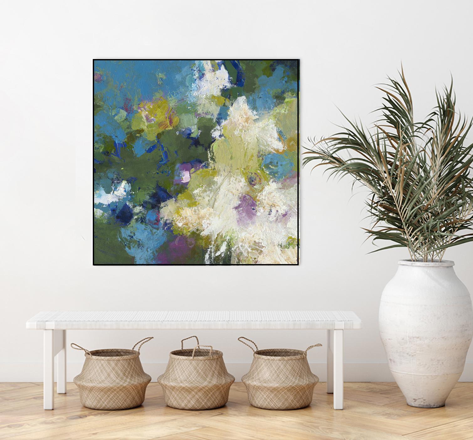 Growing Season by Janet Bothne on GIANT ART - green abstract