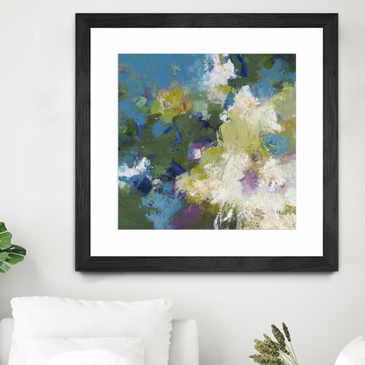 Growing Season by Janet Bothne on GIANT ART - green abstract