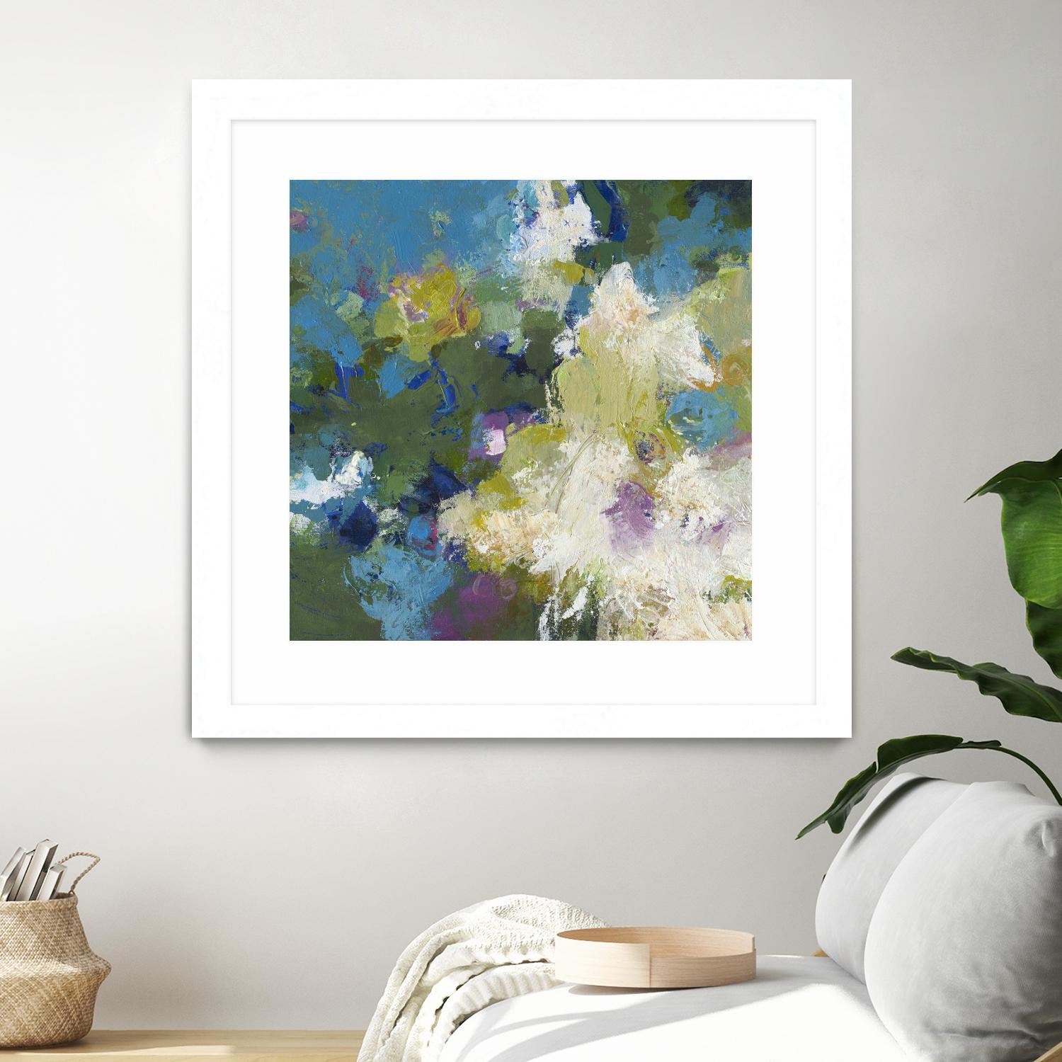 Growing Season by Janet Bothne on GIANT ART - green abstract