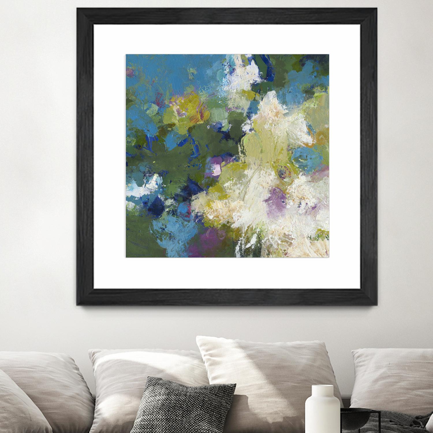 Growing Season by Janet Bothne on GIANT ART - green abstract