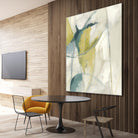 Footnote II by June Erica Vess on GIANT ART - blue abstract