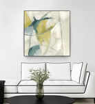 Footnote II by June Erica Vess on GIANT ART - blue abstract