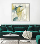 Footnote II by June Erica Vess on GIANT ART - blue abstract