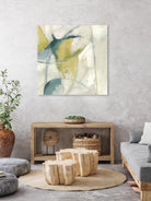 Footnote II by June Erica Vess on GIANT ART - blue abstract