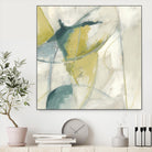 Footnote II by June Erica Vess on GIANT ART - blue abstract