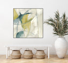 Footnote II by June Erica Vess on GIANT ART - blue abstract