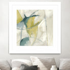 Footnote II by June Erica Vess on GIANT ART - blue abstract