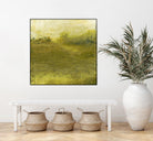 Summer Day I by Sharon Gordon on GIANT ART - green sea scene