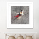 Paint Swirl I by James Burghardt on GIANT ART - red abstract