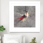 Paint Swirl I by James Burghardt on GIANT ART - red abstract