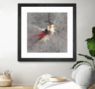 Paint Swirl I by James Burghardt on GIANT ART - red abstract