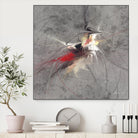 Paint Swirl I by James Burghardt on GIANT ART - red abstract