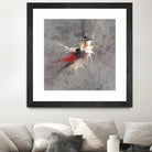 Paint Swirl I by James Burghardt on GIANT ART - red abstract