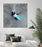 Paint Swirl II by James Burghardt on GIANT ART - blue abstract