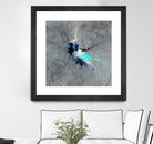 Paint Swirl II by James Burghardt on GIANT ART - blue abstract