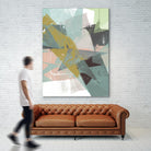 Color Patches I by Jennifer Goldberger on GIANT ART - green abstract