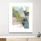 Color Patches I by Jennifer Goldberger on GIANT ART - green abstract