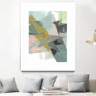 Color Patches I by Jennifer Goldberger on GIANT ART - green abstract