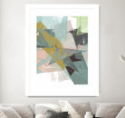 Color Patches I by Jennifer Goldberger on GIANT ART - green abstract
