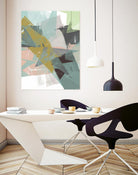 Color Patches I by Jennifer Goldberger on GIANT ART - green abstract