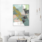 Color Patches I by Jennifer Goldberger on GIANT ART - green abstract