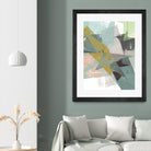 Color Patches I by Jennifer Goldberger on GIANT ART - green abstract