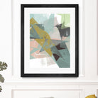 Color Patches I by Jennifer Goldberger on GIANT ART - green abstract