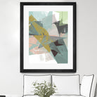 Color Patches I by Jennifer Goldberger on GIANT ART - green abstract