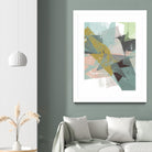 Color Patches I by Jennifer Goldberger on GIANT ART - green abstract