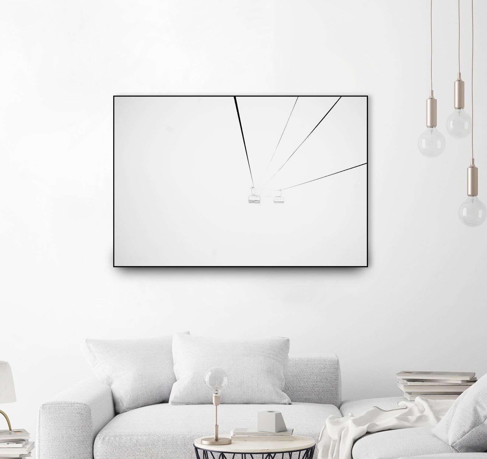 Chair Lift by Pexels on GIANT ART - black leisure