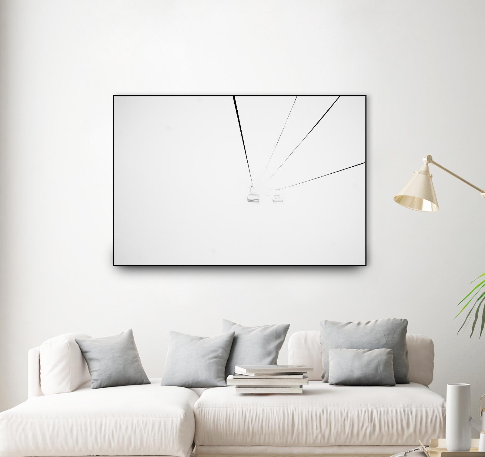 Chair Lift by Pexels on GIANT ART - black leisure