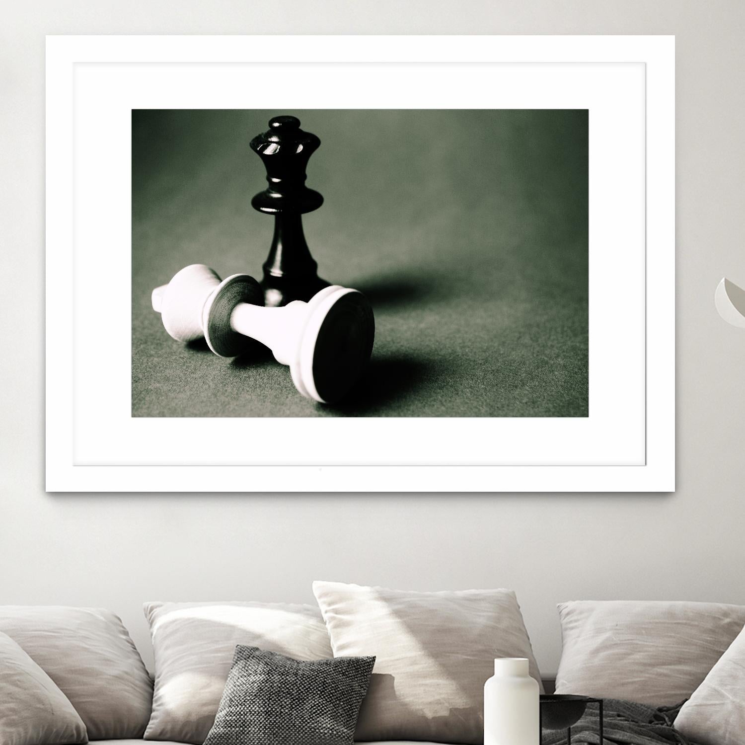 Checkmate by Pexels on GIANT ART - white leisure