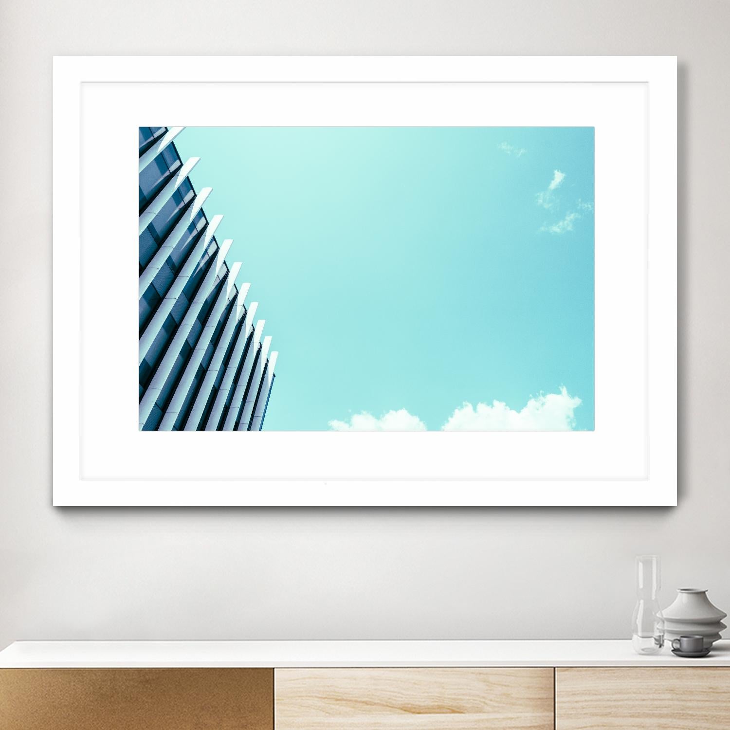 Façade III by Pexels on GIANT ART - white architectural