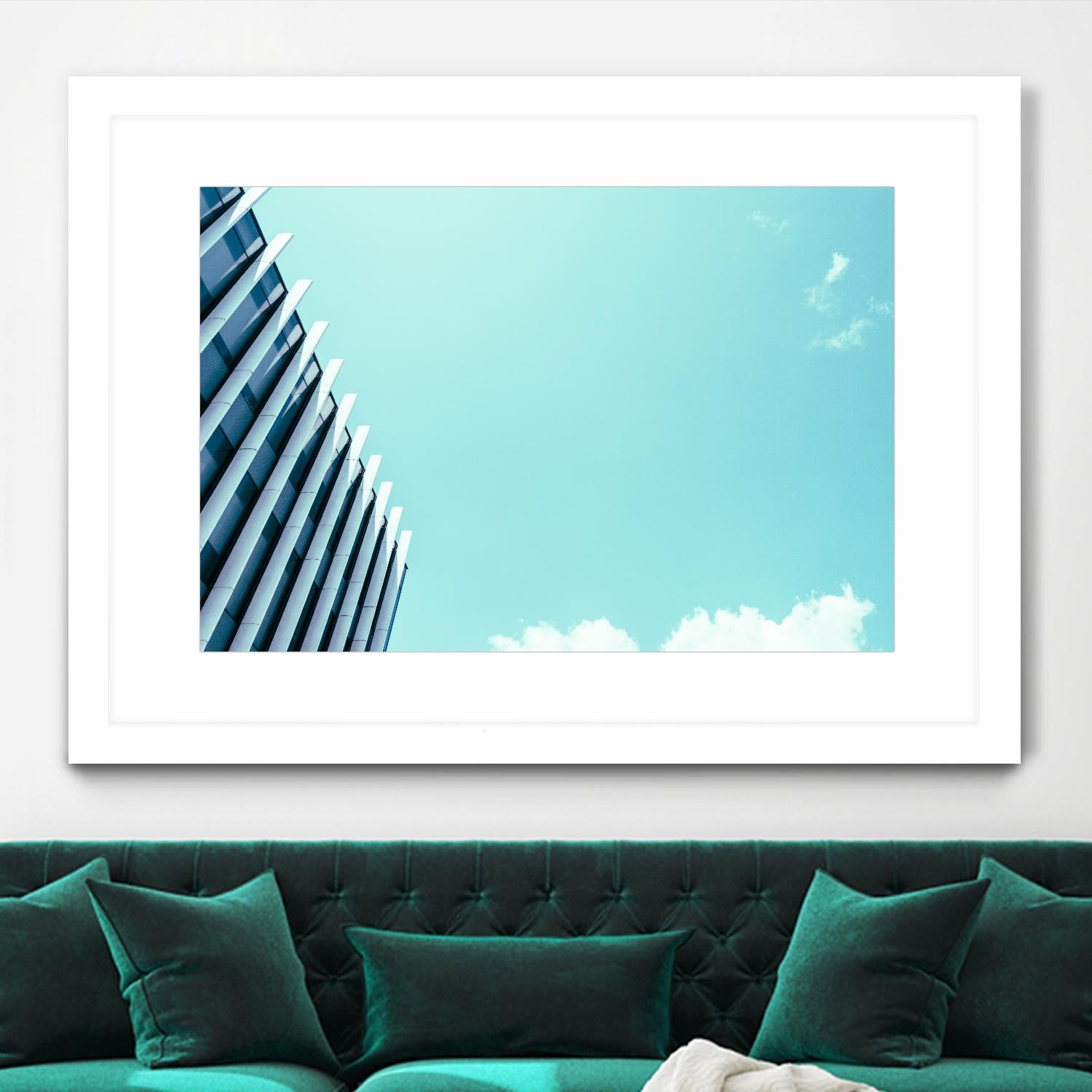 Façade III by Pexels on GIANT ART - white architectural